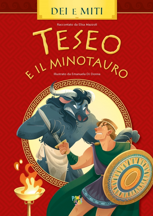 TESEO E IL MINOTAURO Copertina de TESEO E IL MINOTAURO