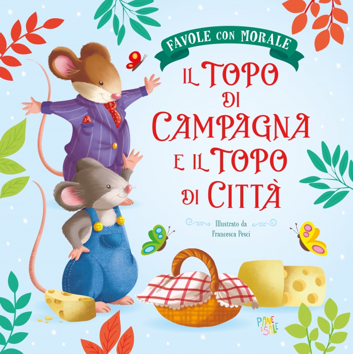 TOPO DI CAMPAGNA E IL TOPO DI CITTA Copertina de TOPO DI CAMPAGNA E IL TOPO DI CITTA