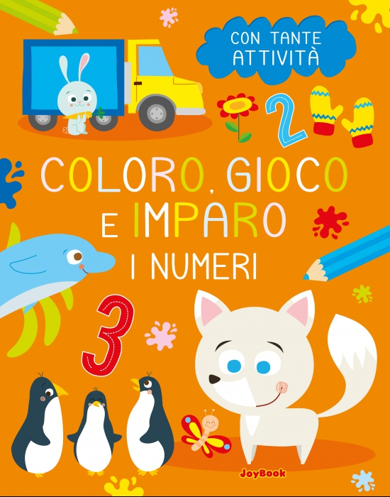 COLORO, GIOCO E IMPARO - I NUMERI Copertina de COLORO, GIOCO E IMPARO - I NUMERI