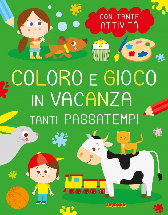 COLORO E GIOCO IN VACANZA - TANTI P Copertina de COLORO E GIOCO IN VACANZA - TANTI P