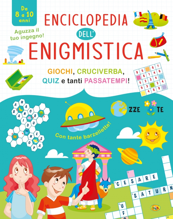 ENCICLOPEDIA DELL'ENIGMISTICA 8-10 Copertina de ENCICLOPEDIA DELL'ENIGMISTICA 8-10